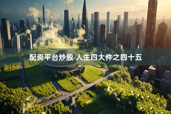 配资平台炒股 人生四大件之四十五