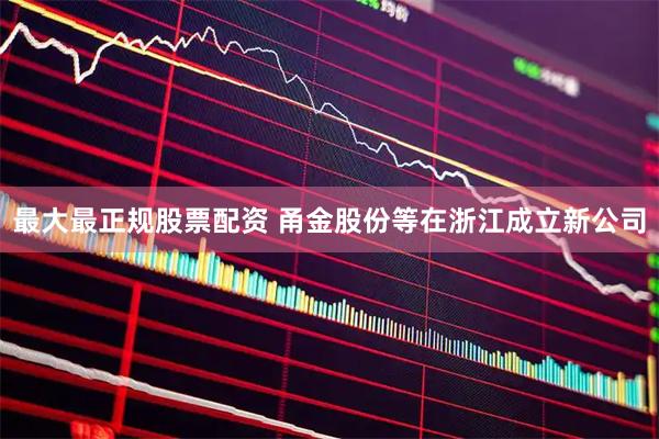 最大最正规股票配资 甬金股份等在浙江成立新公司